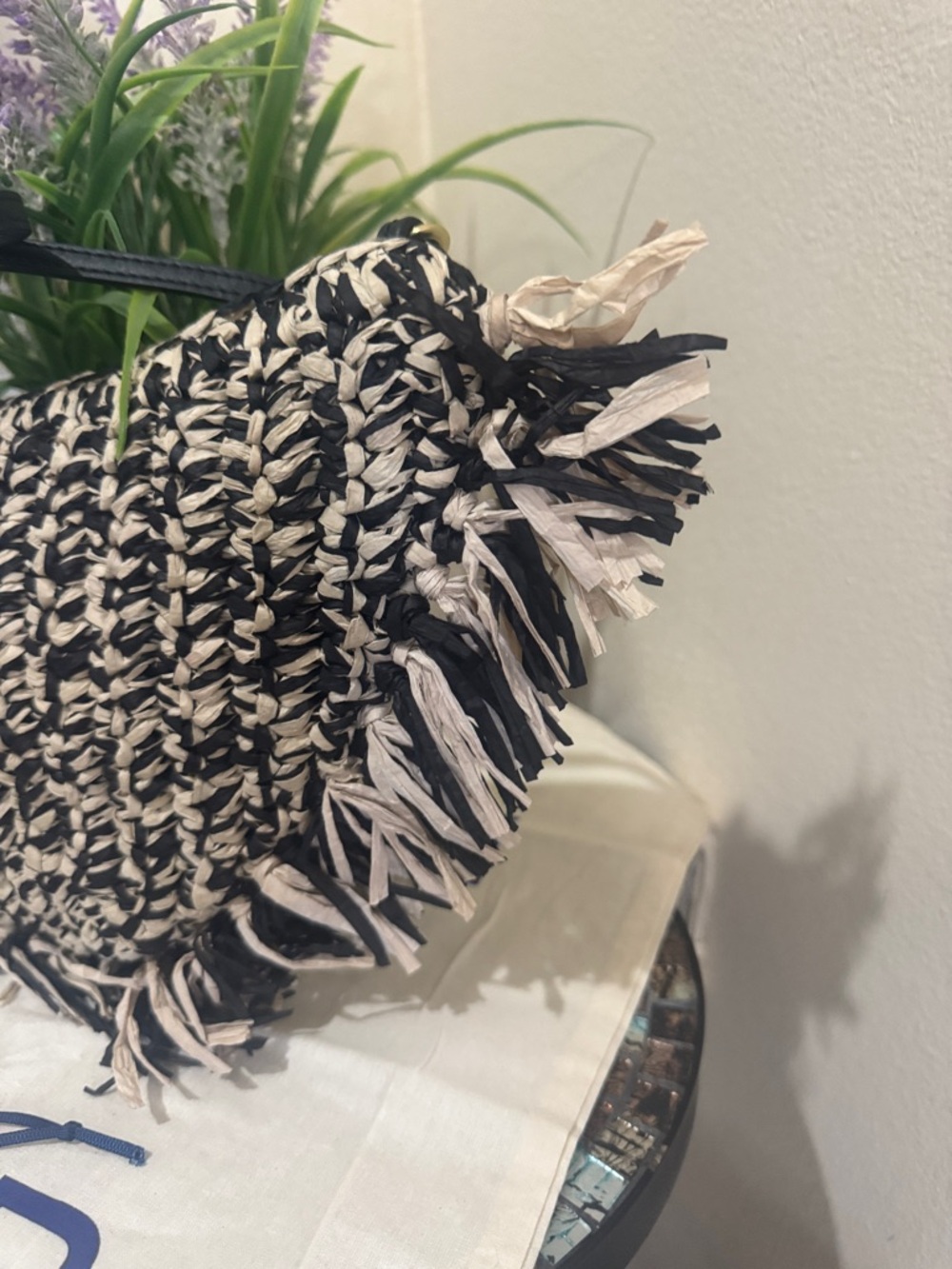 Clare .V Lune Fringed Raffia Shoulder Bag
Clare V. - Picture 12 of 12
